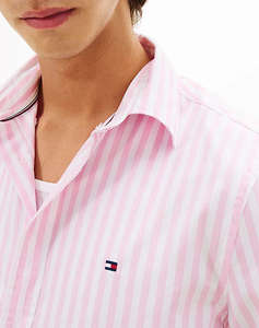 TOMMY HILFIGER FLEX POPLIN CLASSIC STP RF SHIRT