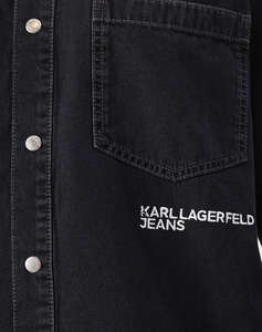KARL LAGERFELD JEANS KLJ REG DENIM SHIRT