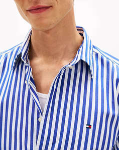 TOMMY HILFIGER FLEX POPLIN CLASSIC STP RF SHIRT