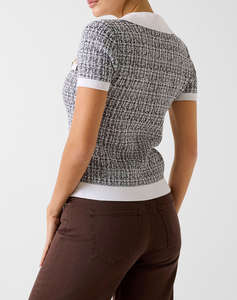 GUESS SS VN COLLAR ANNABELLE SWTR ДАМСКА ТЕНИСКА