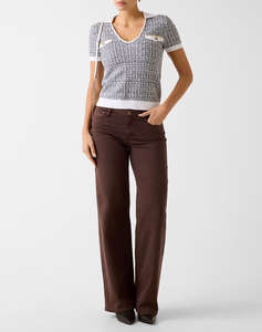 GUESS SS VN COLLAR ANNABELLE SWTR ДАМСКА ТЕНИСКА