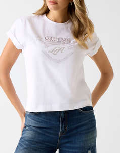 GUESS SS CN LA STARS TEE ДАМСКА БЛУЗА