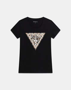 GUESS SS CN LEO TRIANGLE TEE ДАМСКА БЛУЗА