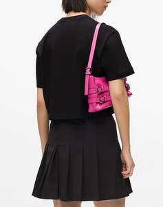 KARL LAGERFELD JEANS KLJ REG CROPPED GRAFFITI TEE