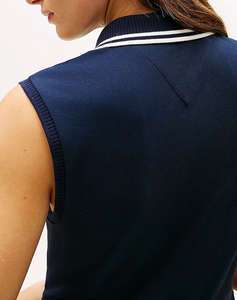 TOMMY HILFIGER 1985 PLEATED POLO DRESS NS