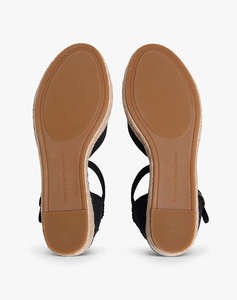 TOMMY HILFIGER MID WEDGE ESPAD CLOSED TOE