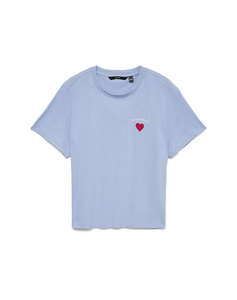 VERO MODA VMSOPHIE METTE SS TOP BOX JRS GA