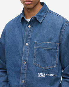 KARL LAGERFELD JEANS KLJ REGULAR DENIM SHIRT