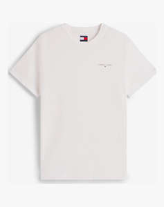 TOMMY JEANS TJM SLIM LINEAR CHEST TEE EXT