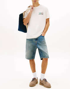 TOMMY JEANS TJM REG TJ GYM BLOCK SS TEE EXT