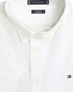 TOMMY HILFIGER FLEX POPLIN SOLID S/S SHIRT