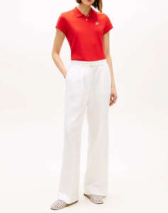 TOMMY HILFIGER TH SCRIPT SLIM SS POLO