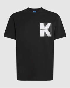 KARL LAGERFELD JEANS KLJ REG SS K LOGO TEE