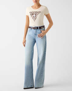 GUESS SS CN LEO TRIANGLE TEE ДАМСКА БЛУЗА