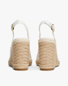 TOMMY HILFIGER FLAG HIGH WEDGE ESPAD SLINGBACK