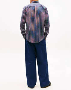 TOMMY HILFIGER FLEX POPLIN BOLD STRIPE RF SHIRT