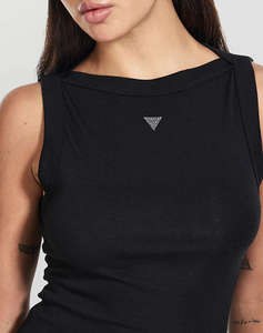 GUESS TINA RIBS TANK TOP ДАМСКА БЛУЗА
