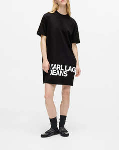 KARL LAGERFELD JEANS KLJ LOGO TEE DRESS