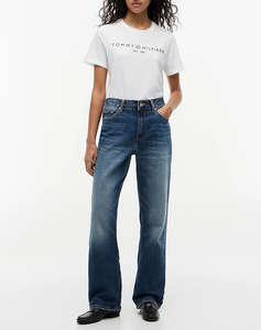 TOMMY HILFIGER REG CORP LOGO C-NK SS