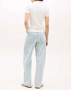 TOMMY HILFIGER GOLD BUTTON SLIM SS POLO