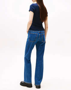 TOMMY JEANS TJW SLIM BADGE RIB TEE