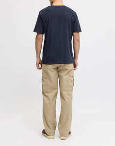 JJREBEL JREBROCKY LOGO TEE SS CREW NECK SN