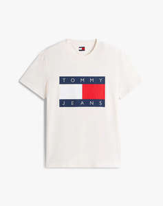 TOMMY JEANS TJM REG BIG FLAG SS TEE EXT
