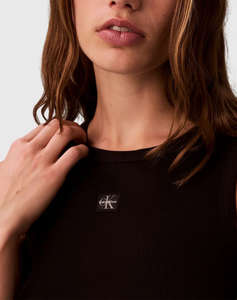 CALVIN KLEIN JEANS A - WVN LBL 2X2 CTTN