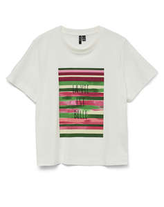 VERO MODA VMVIVIAN METTE SS TOP BOX JRS