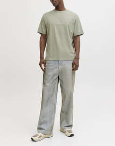 JACK&JONES JORNORREBRO EMB TEE SS CREW NECK NOOS