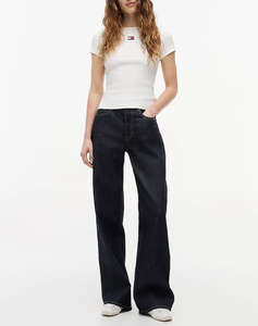 TOMMY JEANS TJW SLIM BADGE RIB TEE