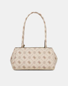 GUESS CARRIE LOGO GRLFND SHLDR STCHL ДАМСКА ЧАНТА