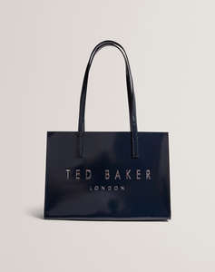 TED BAKER CAMIYLA Elongated Printed Crinkle Icon Bag