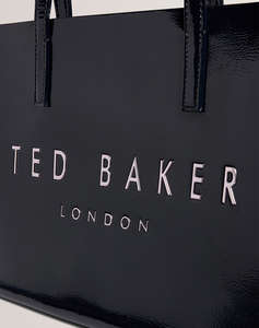 TED BAKER CAMIYLA Elongated Printed Crinkle Icon Bag
