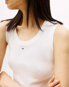TOMMY JEANS TJW ESSENTIAL RIB TANK EXT