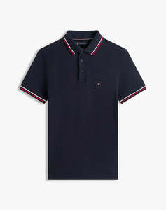 TOMMY HILFIGER TIPPED SLIM FIT POLO
