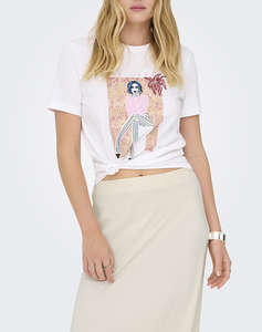 ONLY ONLCELINE REG S/S TOP JRS