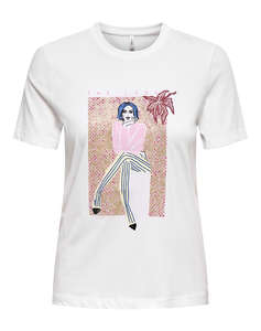 ONLY ONLCELINE REG S/S TOP JRS