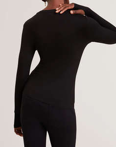 TED BAKER ARANIA Long Sleeve Fitted Jersey Top