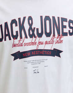 JACK&JONES JJELOGO TEE SS O-NECK 2 COL SS26 SN
