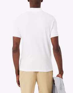 LACOSTE БЛУЗА KMSHORT SLEEVED RIBBED COLLAR SHIRT