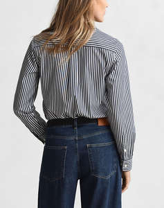 GANT РИЗА ΜΜ REG POPLIN STRIPED SHIRT