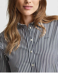GANT РИЗА ΜΜ REG POPLIN STRIPED SHIRT