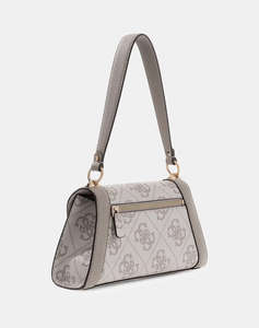 GUESS KARNILLA LOGO FLAP SHLDR BAG ДАМСКА ЧАНТА