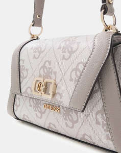 GUESS KARNILLA LOGO FLAP SHLDR BAG ДАМСКА ЧАНТА