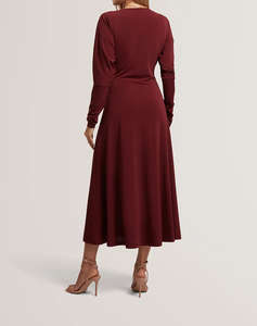 TED BAKER RALHAA Wrap Jersey Midi dress