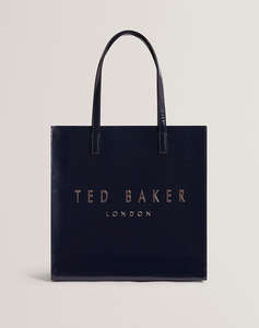 TED BAKER CAMRYYN Large Printed Crinkle Icon Bag