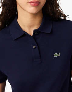 LACOSTE БЛУЗА KMSHORT SLEEVED RIBBED COLLAR SHIRT