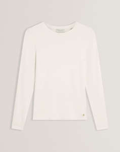 TED BAKER ARANIA Long Sleeve Fitted Jersey Top