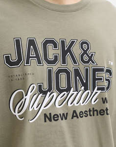 JACK&JONES JJELOGO TEE SS O-NECK 2 COL SS26 SN